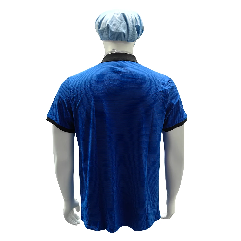ALLESD Antistatic Cotton Comfortable Shirts ESD Polo T Shirt with Embroidery Logo SML-5XL
