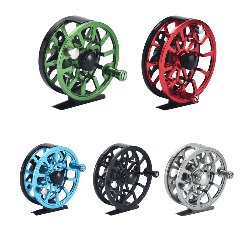 alibaba fly reels Fly Fishing Reel Large Arbor Pesca Raft Fishing Reel Cnc Spool Saltwater  Full Metal Ice Fly Fishing Reels Saltwater