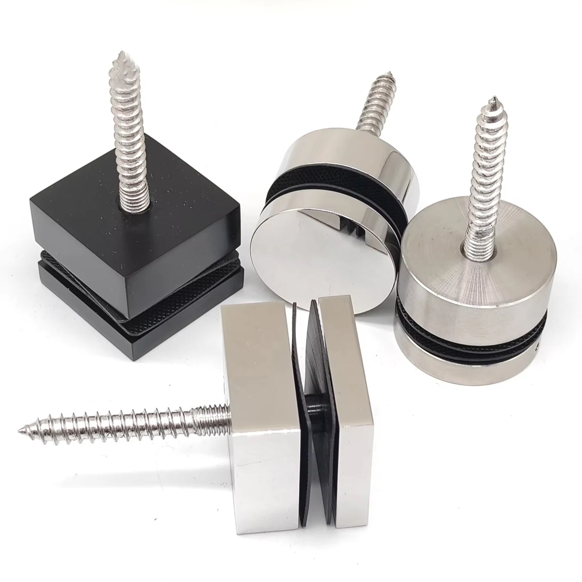ESANG 304 316 Stainless Steel Standoff Pins Glass Railing System Frameless Glass Standoff Fittings Balustrades Handrails