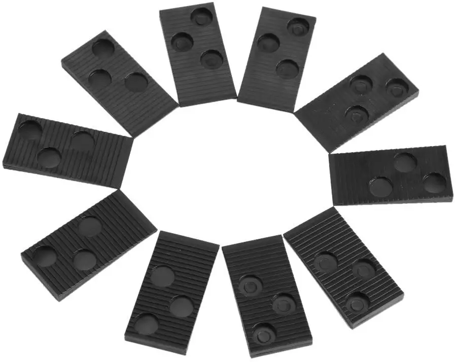 Durable Wooden Floor Installation Fitting Set Wood & Laminate Fitting Kit 20pcs Spacers+ 1pc Pull Bar+ 1pc Tapping Block