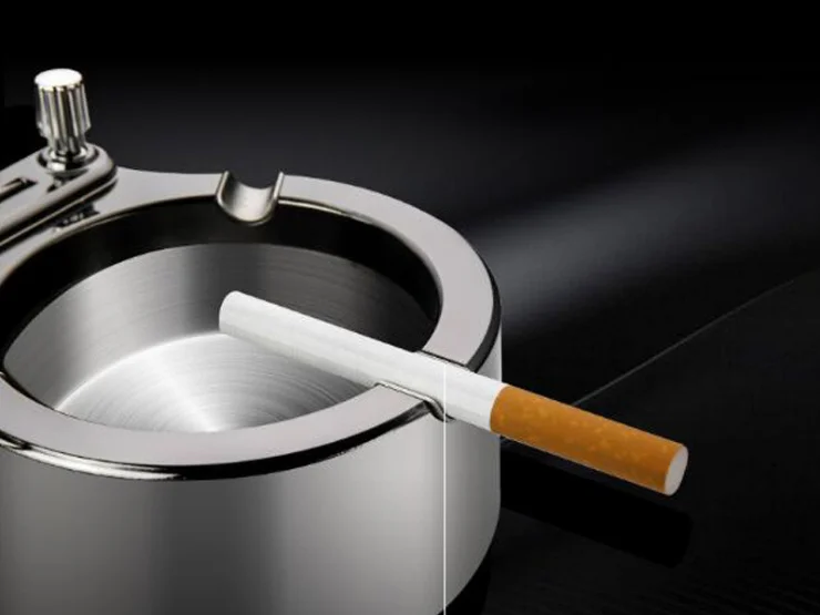 acrylic ashtray cast