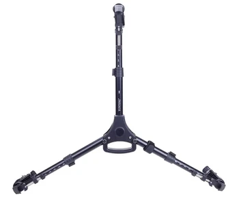 Yunteng YT-900 Professional 3-Wheel Pulley Foldable Dolly Base Stand Universal Camera Tripod with High Visibility Features