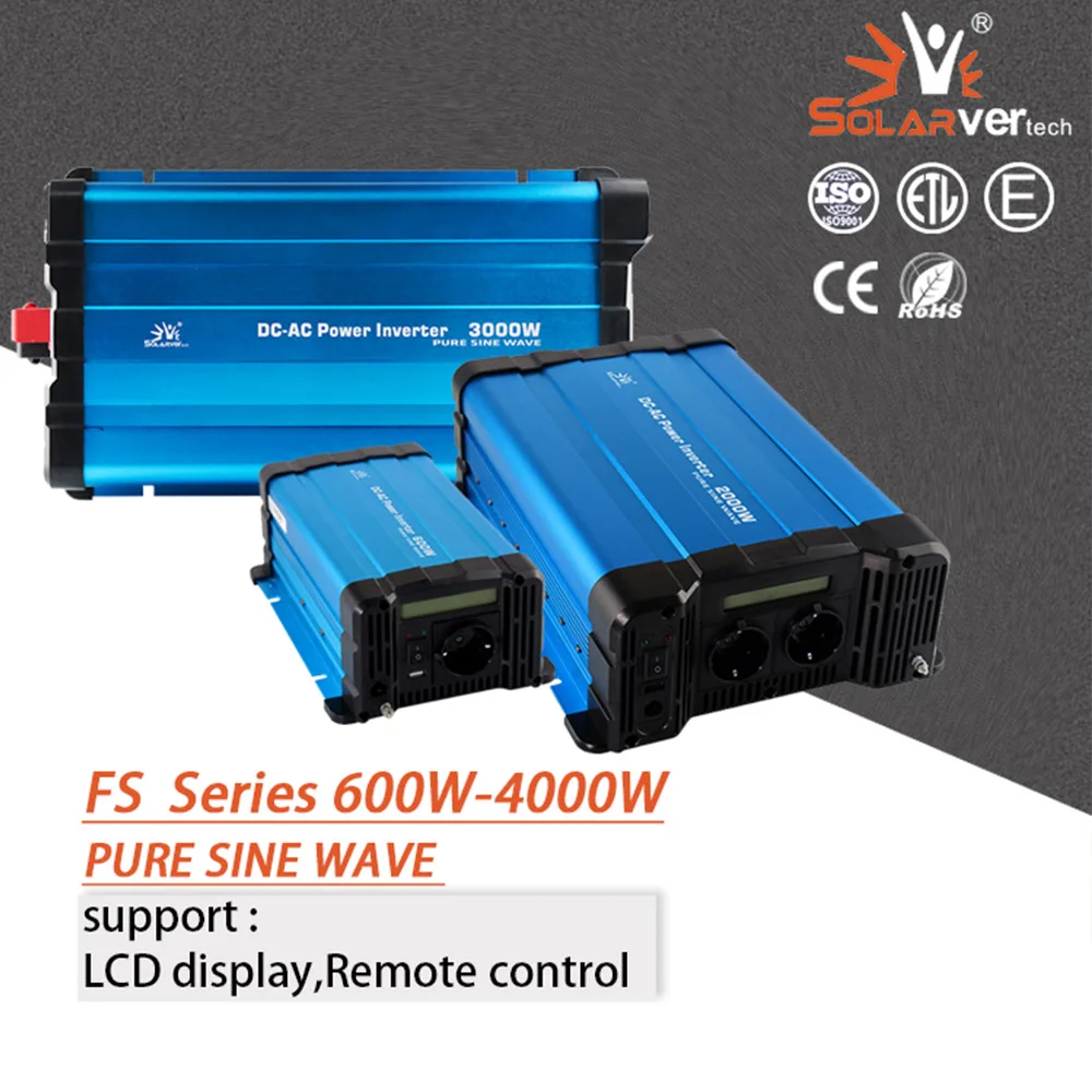 Power inverter Solarvertech FS4000 24V/230V 4000W pure sine wave