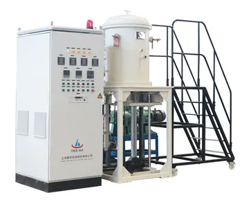 high vacuum gaseous phase accurate temperature control silicon carbide composite material siliconizeing sintering furnace