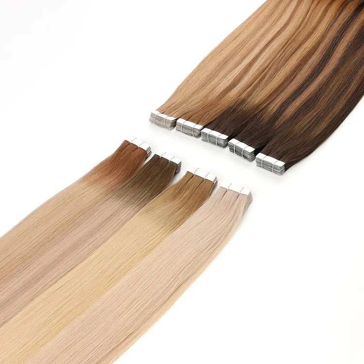 Double Side Invisible Tape Hair Extension Luxury Remy