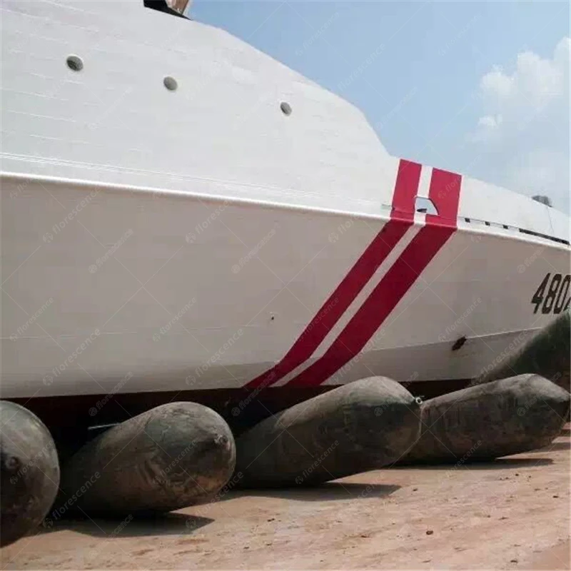 Floating Dry Dock Lift Inflatable Rubber Marine Ship Launching Airbags for Sale
