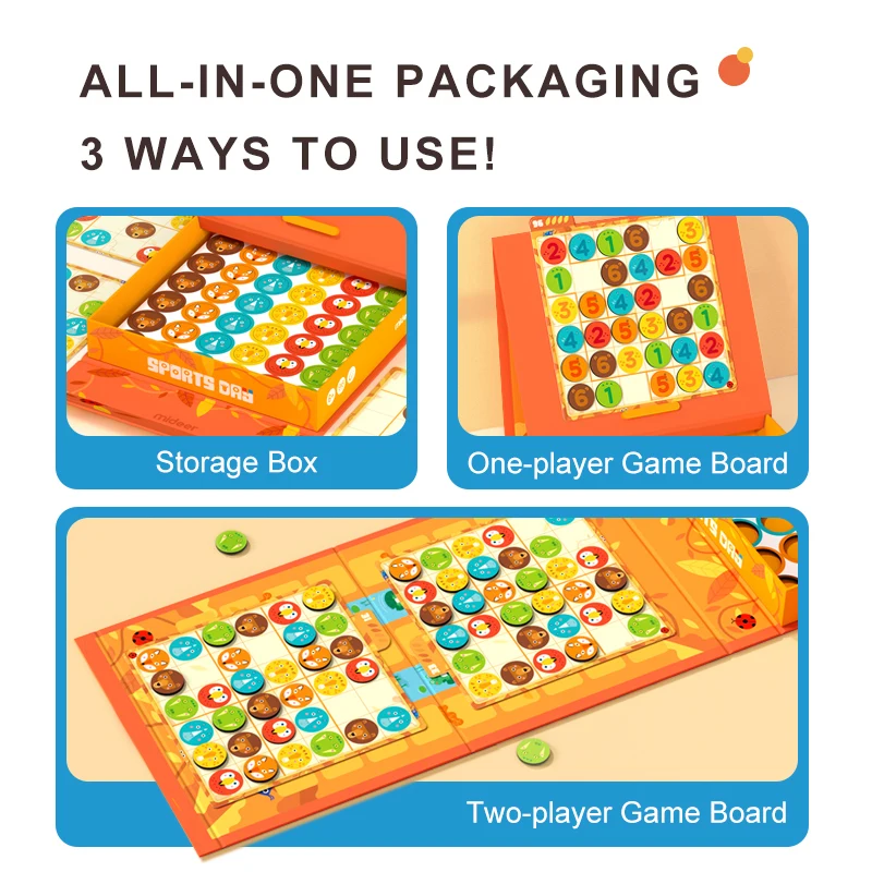 Mideer MD2121 Educational Training Develop  2 in 1 Sudoku Board Game