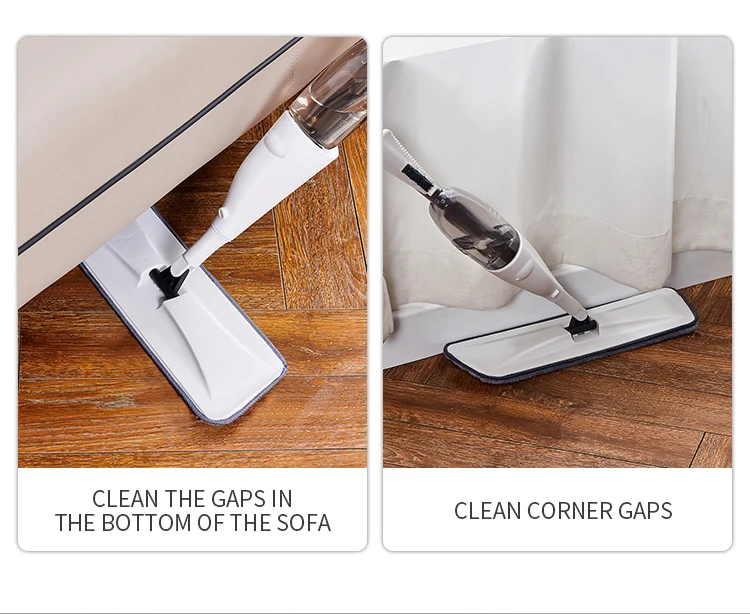 High Efficiency Super Microfiber Detachable Intelligent Water Clean Spray Mop