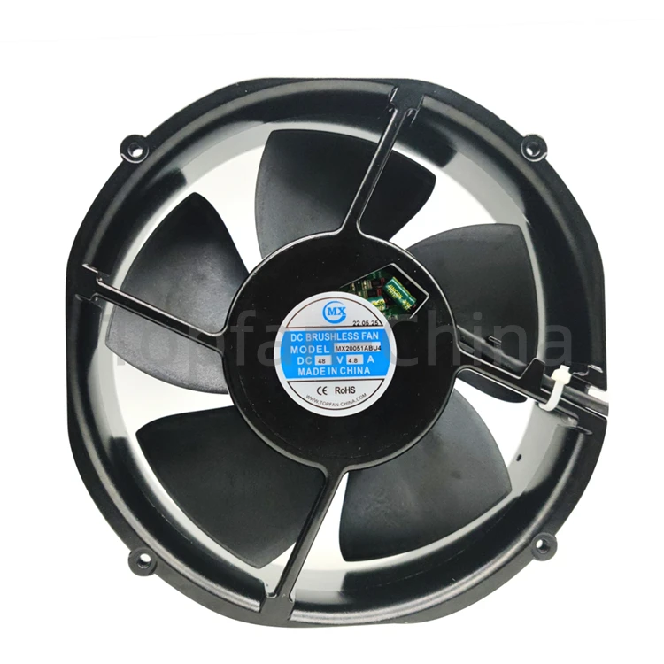 Industrial Axial Cooling Fan, 200mm, 22580, 12v, 24v - detail 18