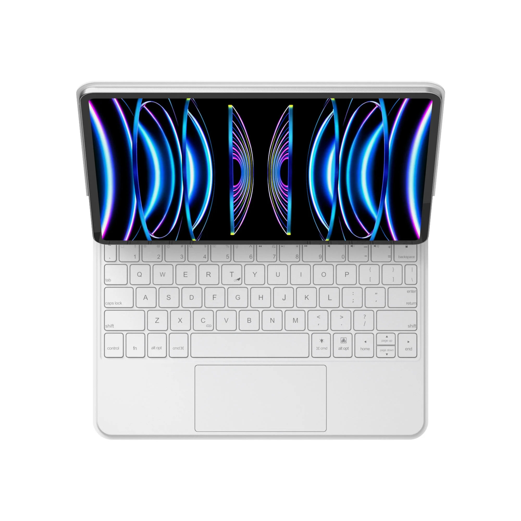 Laudtec Newest Wireless Magic Keyboard Tablet Rechargeable for iPad Air 11-inch and iPad Pro 11-inch 1st/2nd/3rd/4th Generation