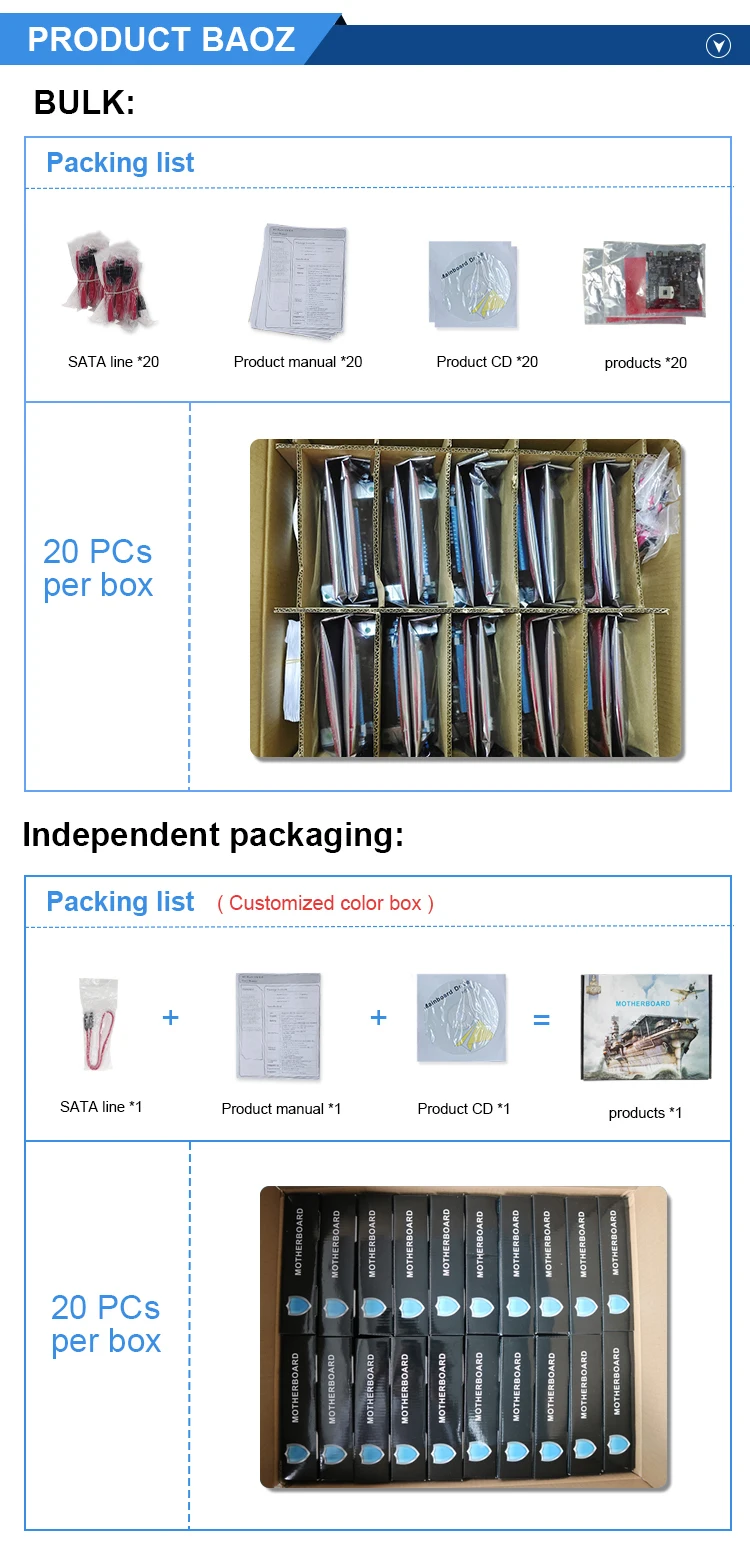 SHANGZHAOYUAN Scheda Madre X99 Intel LGA 2011-3 Per CPU E5 V3 V4 - Foto 4