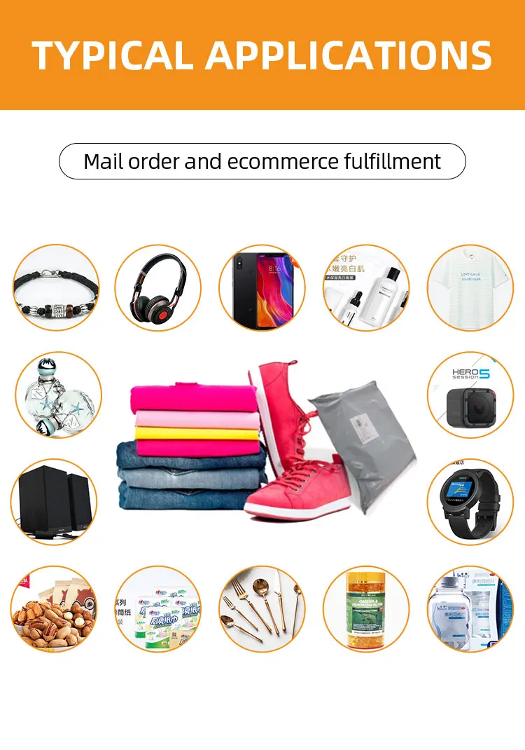 Ecommerce Fulfillment System Poly Bubble Mailer Pe Bagger Automatic Packaging Machines
