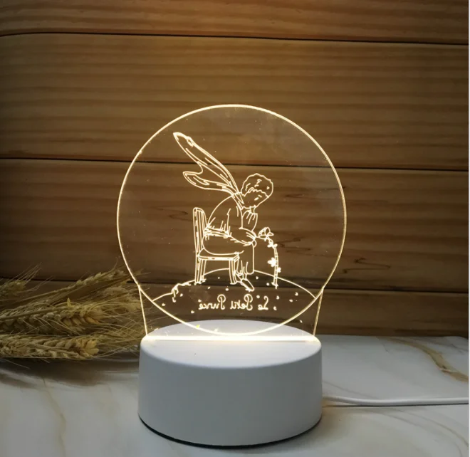 Vofull 3d Night Light Lamp Base For Acrylic Night Light Base Led 3d Led
