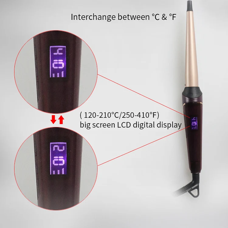 Flexible Curling Rods Automatic Hair Steam Curler Ceramic Curling Iron