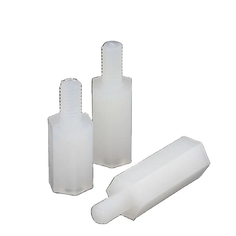 YOKIVE 50 Stück M4 Abstandshalter - Messing PCB Abstandshalter 12mm+6mm Sechskant