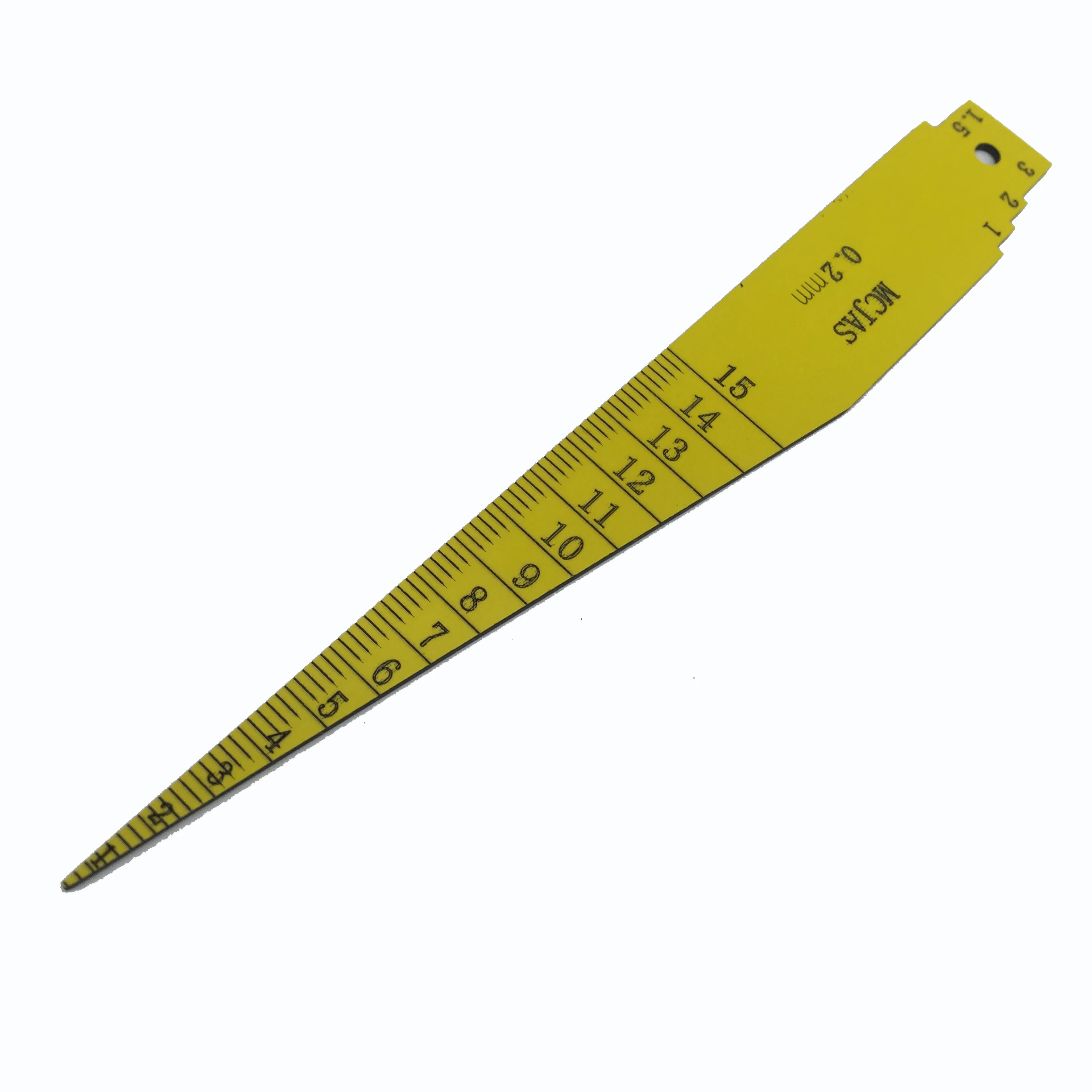 Jauge De Soudage Conique 1-15mm / 1/32-5/8” - Acier Inoxydable - Pour Mesurer Trous Et Fentes - Précision 0,1mm