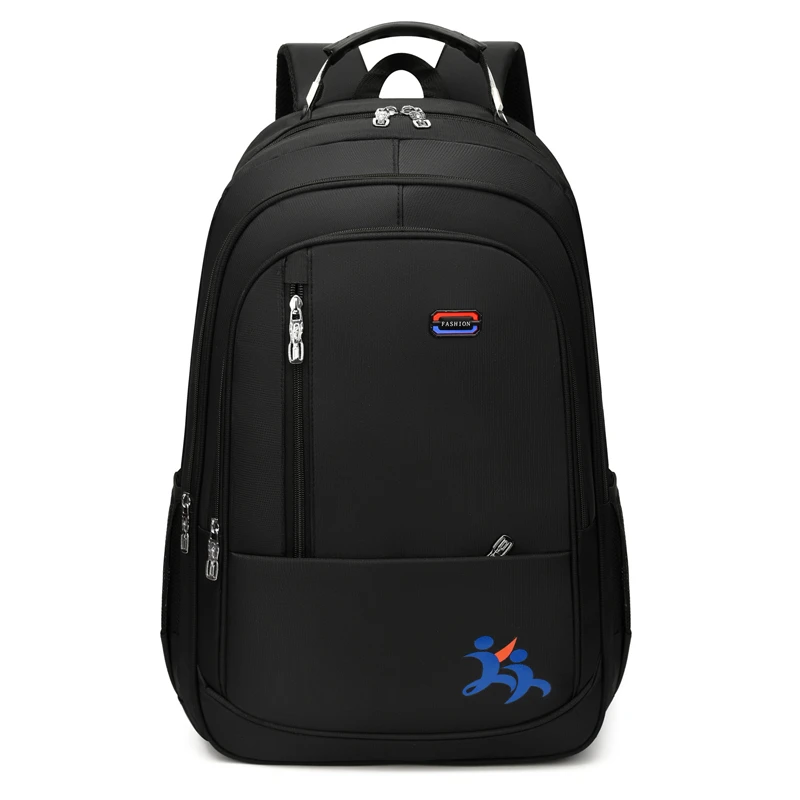 9189  Large Capacity Solid Color Backpack Korean Casual Student School bag Business Backpack