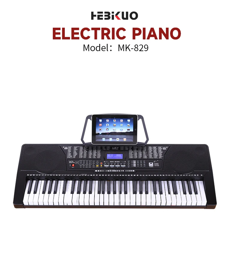 Mk 825 61 Key Lighting Electronic Keyboard MK-825 Electronic Organ