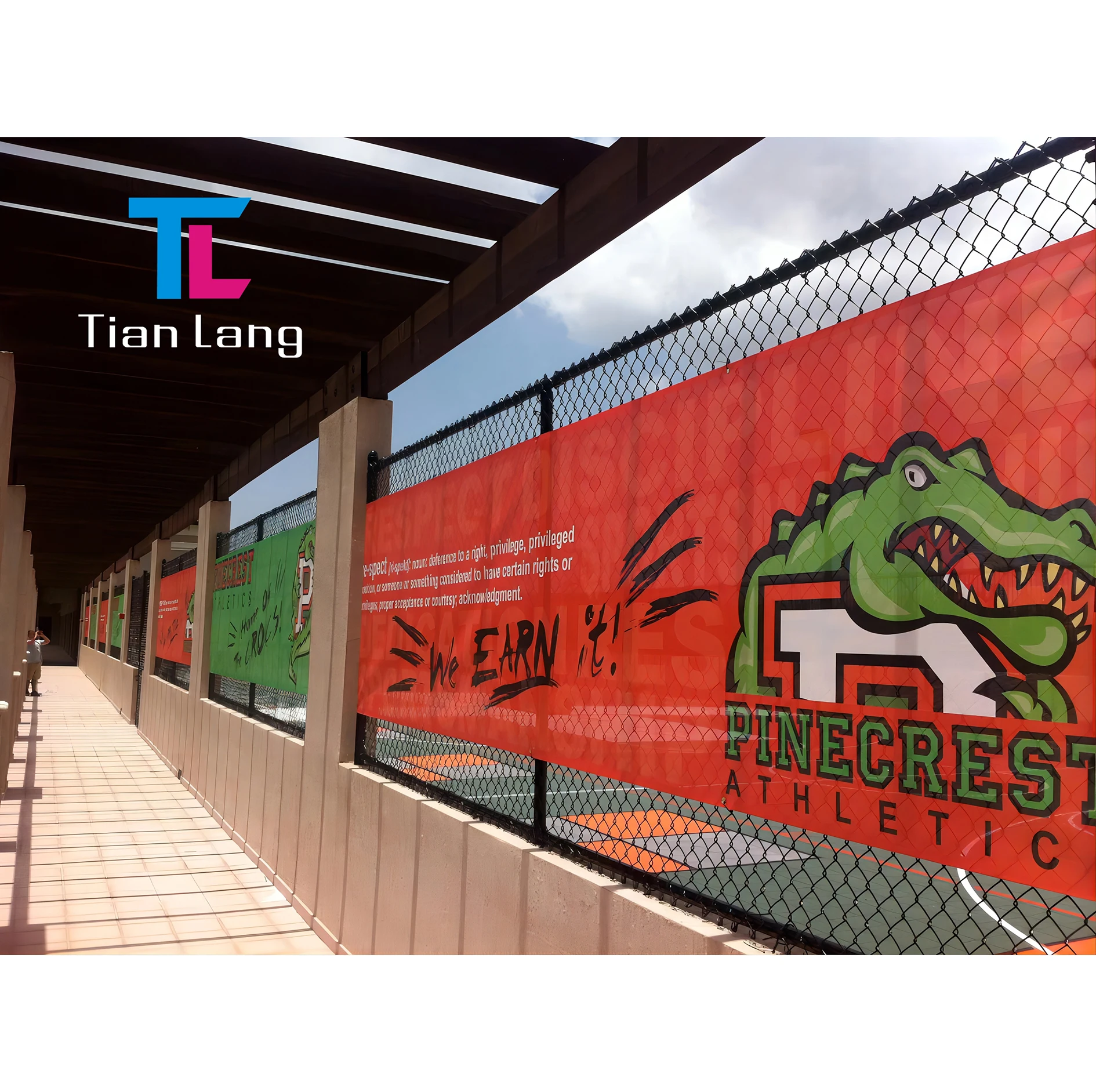 تصنيع حجم كبير مخصص أعلام نسيجية خارجية للإعلانات PVC فينيل مواد بوستر بالجملة طباعة مخصصة