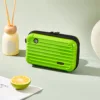 Verde - Bolsa de almacenamiento de maquillaje