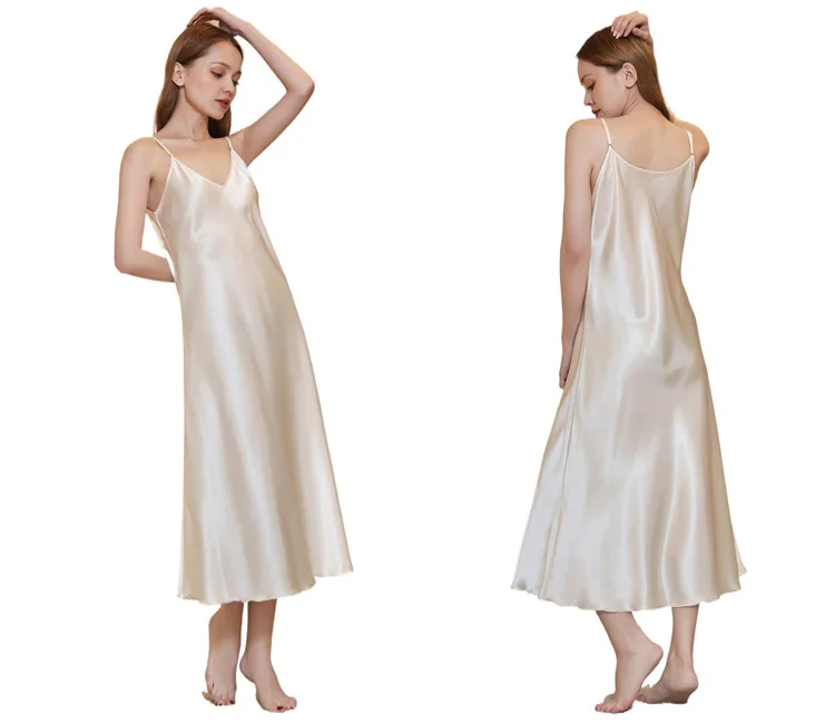 silk tank top dress
