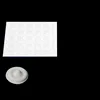 One sheet of 30 white granules