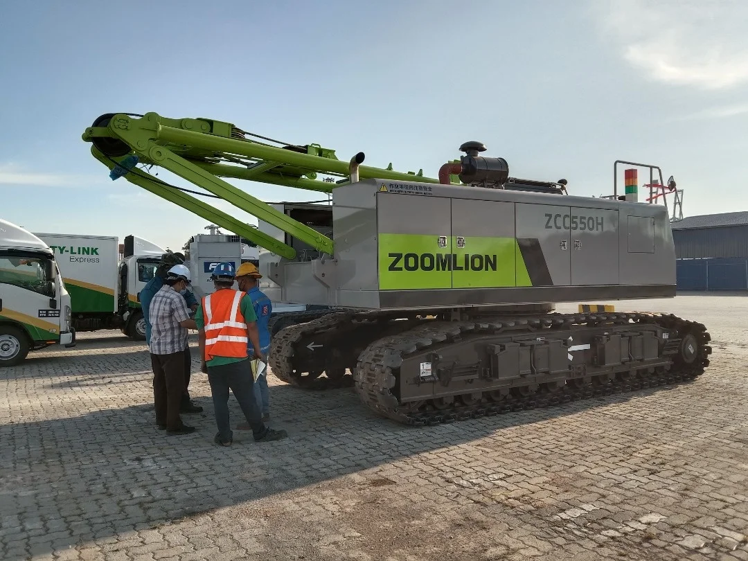 Zoomlion Crawler Crane 60 Tons ZCC600V - Reliable Dragline