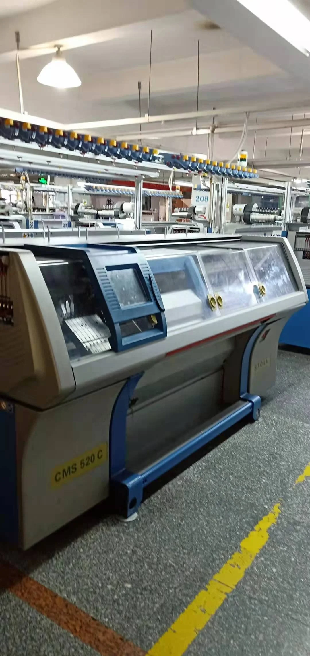 GERMANY MADE USED STOLL KNITTING MACHINES CMS530 OKC E12