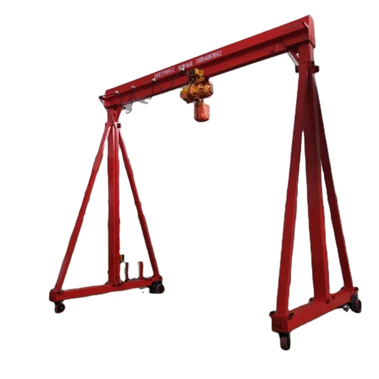 Hot sale 10 ton small lifting crane with electric hoist gantry crane for sale-122067