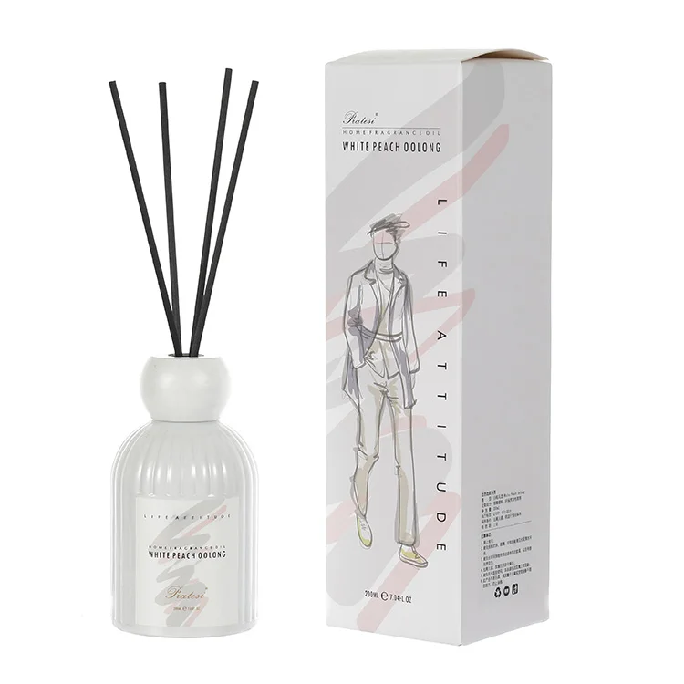 product 200ml high end wholesale indoor air freshener fragrance ornament home decor home aromatherapy reed diffuser-3