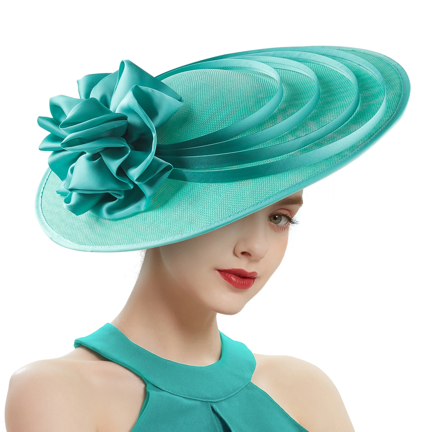 Funny Party Festival Hat - High Quality Derby Sinamay Hats display picture 2