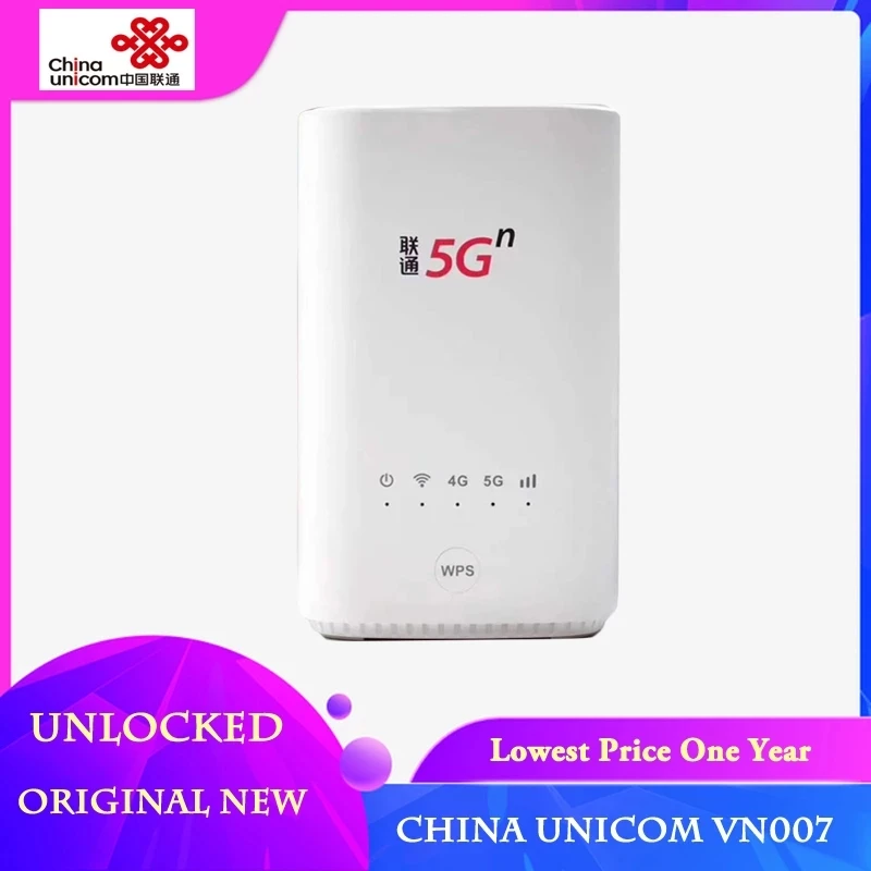 Router China Unicom 5G CPE VN007 blanco