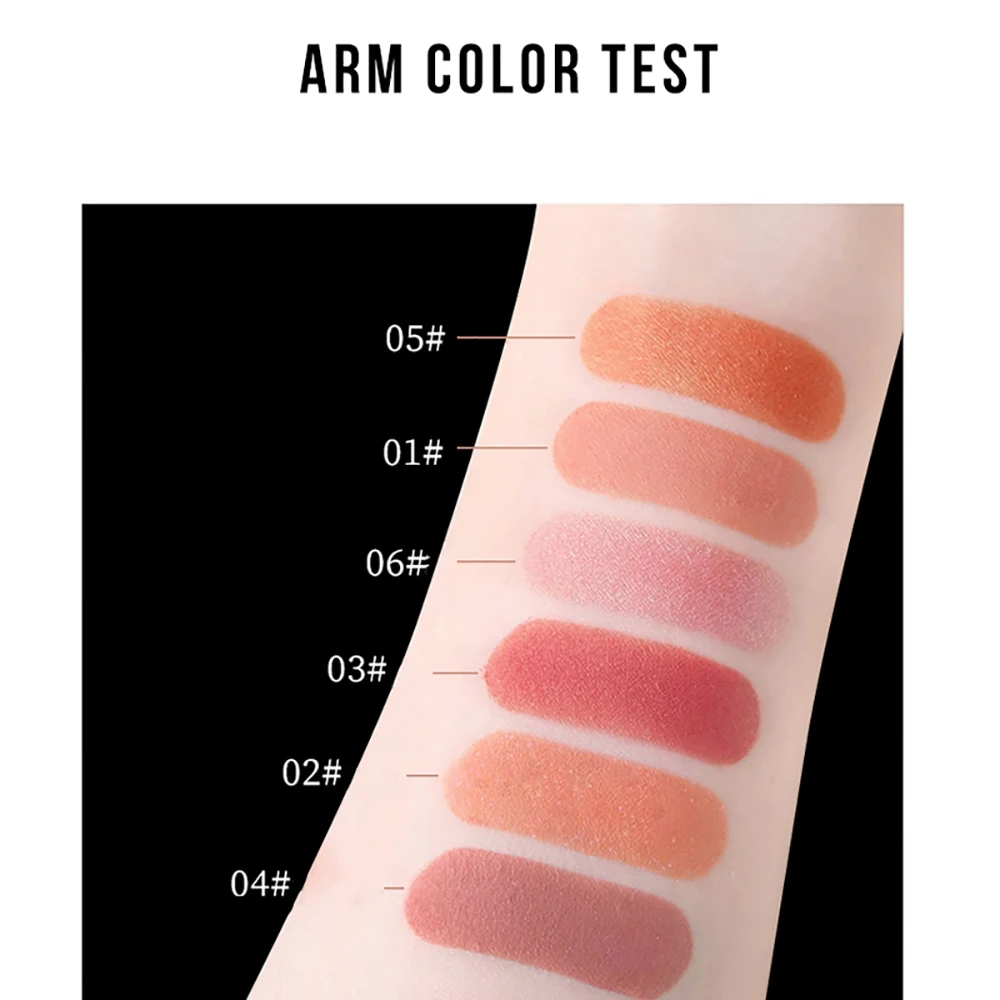 Крем-румяна от поставщика AKIACO, милая контурная Румяна без логотипа от производителя