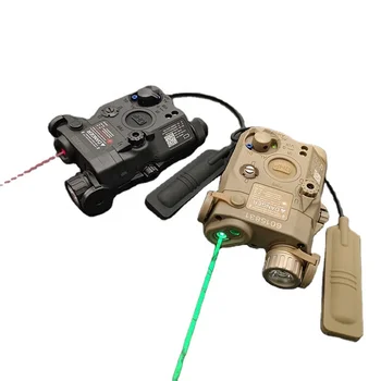 Tactical Battery Box PEQ 15 Green Laser White Light and IR Fill Light Hunting Weapon Pointer Laser