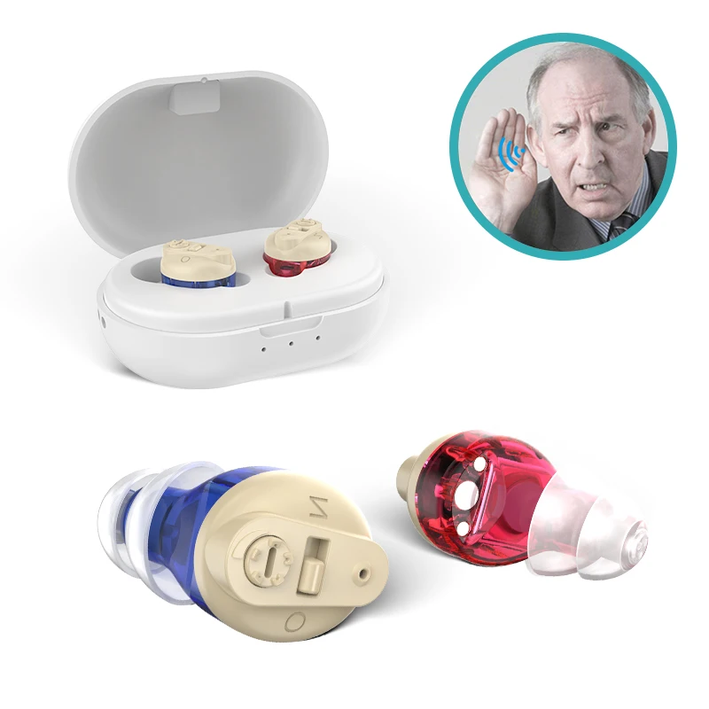 China digital chip invisible rechargeable hearing aids