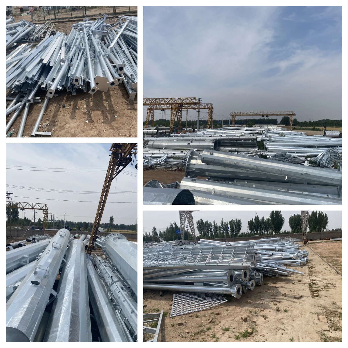 Wholesale Heavy-Duty Telescopic Antenna Mast Communication Tower Accessory Telecommunication Towers Accessories Angular Steel manufacture