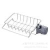 Silver-plated wrought iron towel hanger