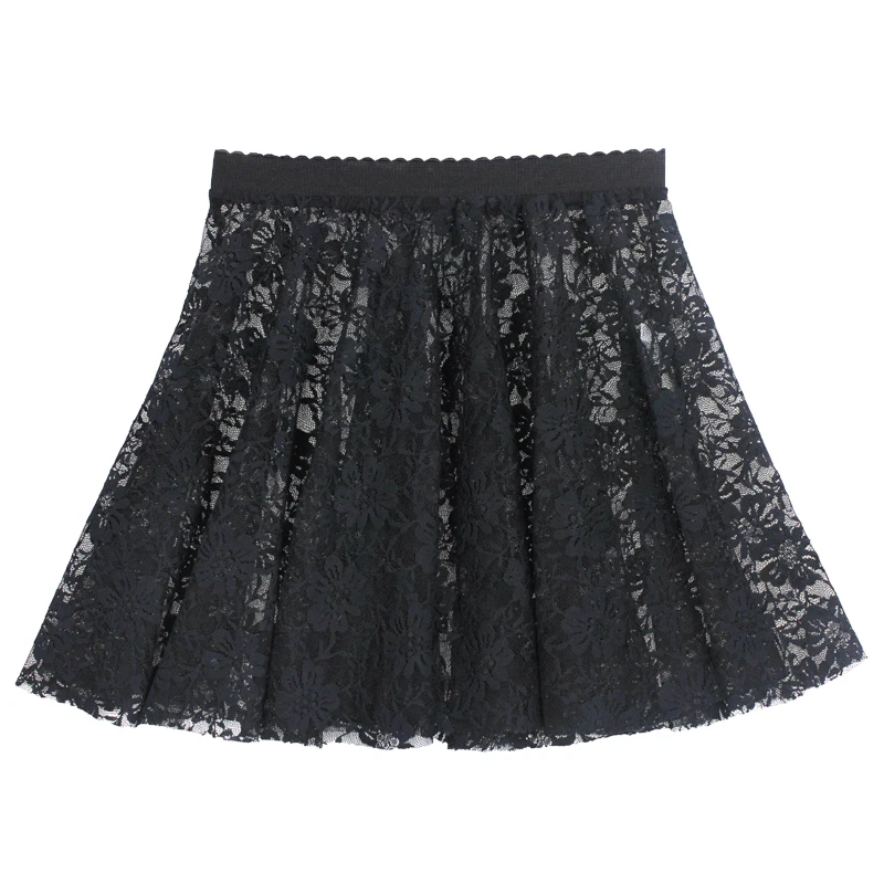 black lace ballet skirt