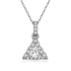 18K White Gold