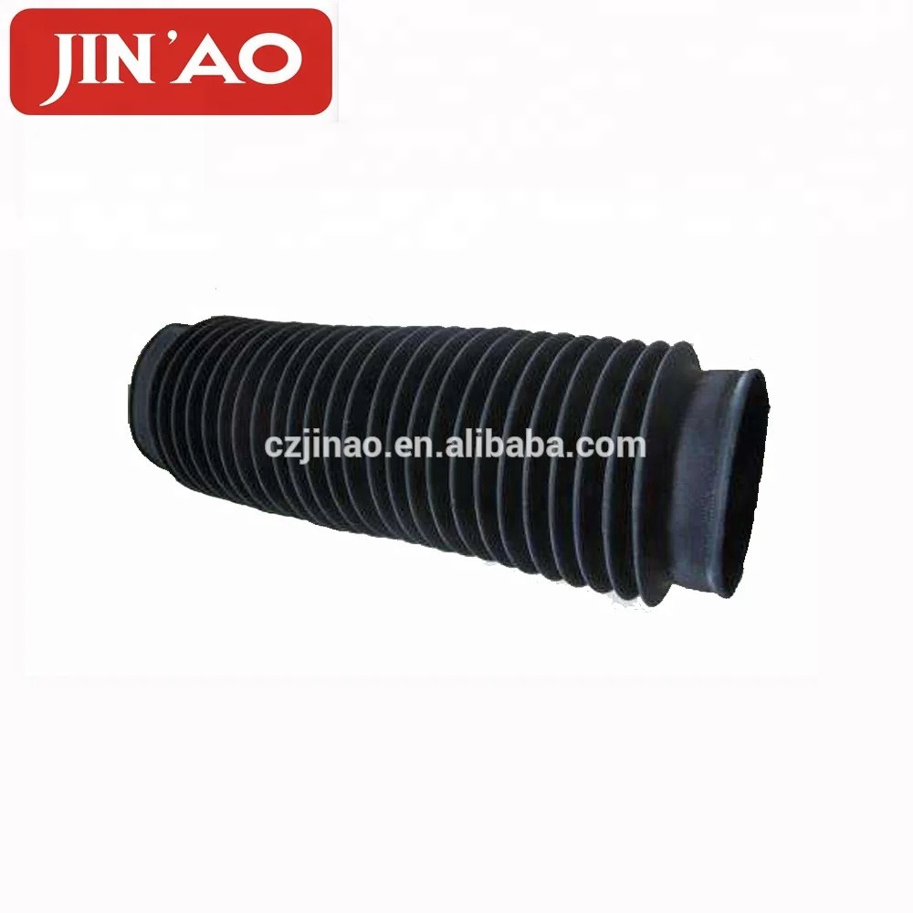 Round Bellows Cover Protection Bellows Protective Rubber Threaded Screw