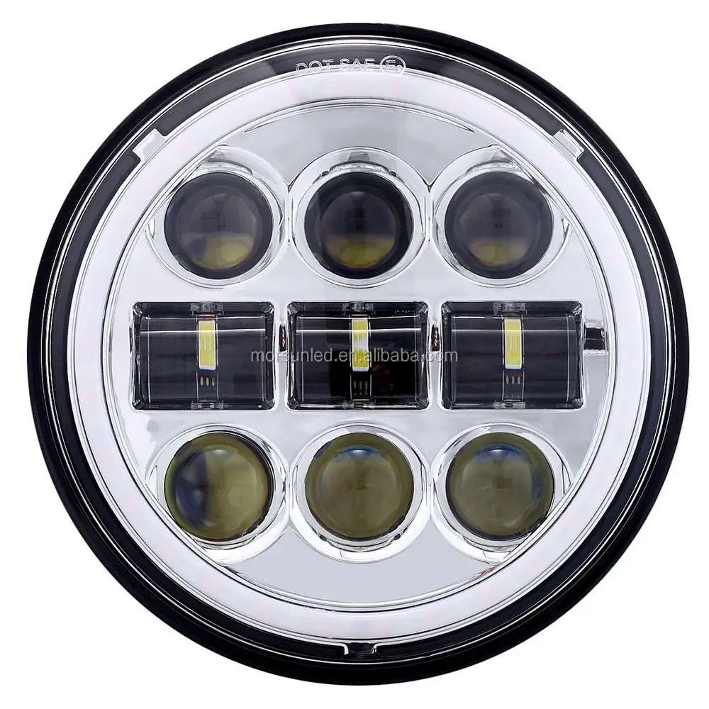 Feux LED pour moto Bajaj 3 roues, pièces détachées, phares LED
