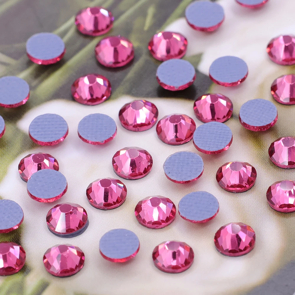 Quality Rhinestone JC Crystal Wholesale SS20 Bulk Glass Flatback Hot Fix Rhinestones ...