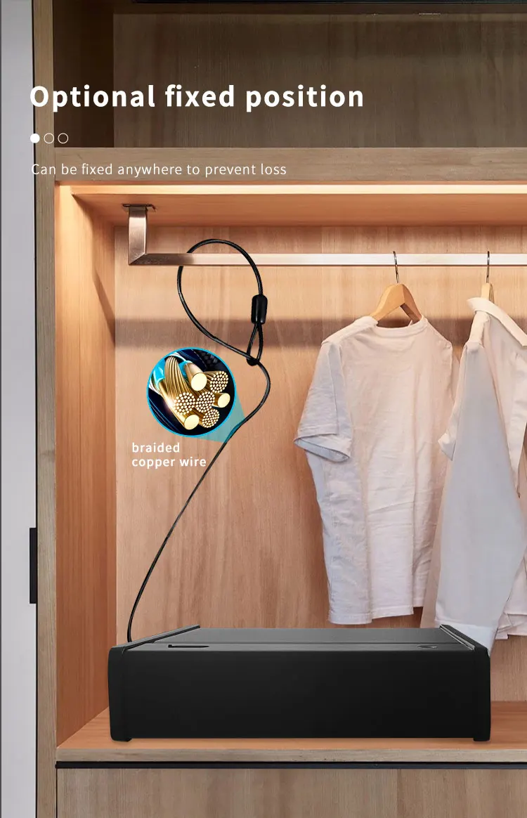 CEQSAFE Quick Open with Fingerprint Digital Safe Box Biometric Gun Safe factory