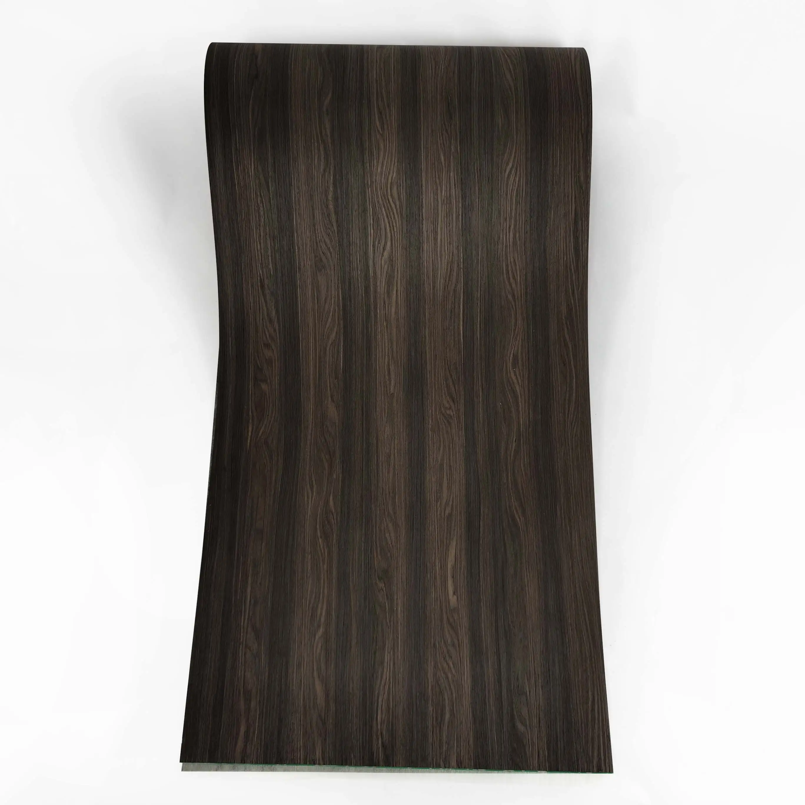 Vunir Half-Crown Smoke Reconstituted Recon Veneer Wood Skin Veneers for Furniture & Hotel Plywood Wall Panels