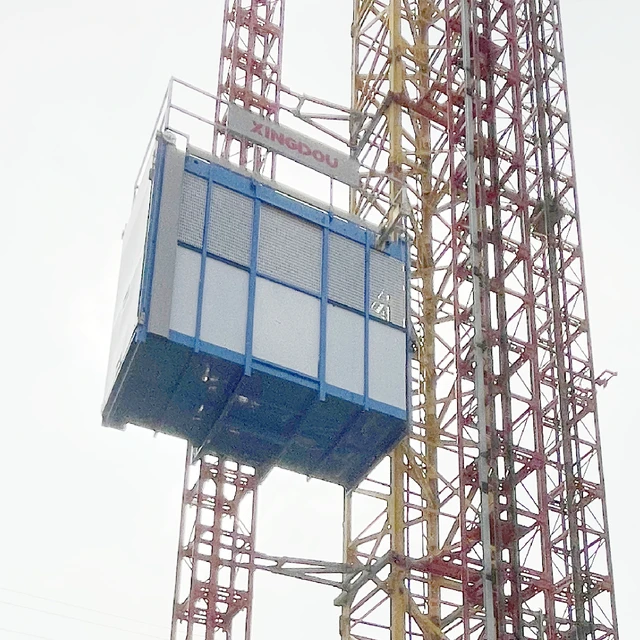 Saving Energy Material Elevator Hoist for Carry Cement Steel