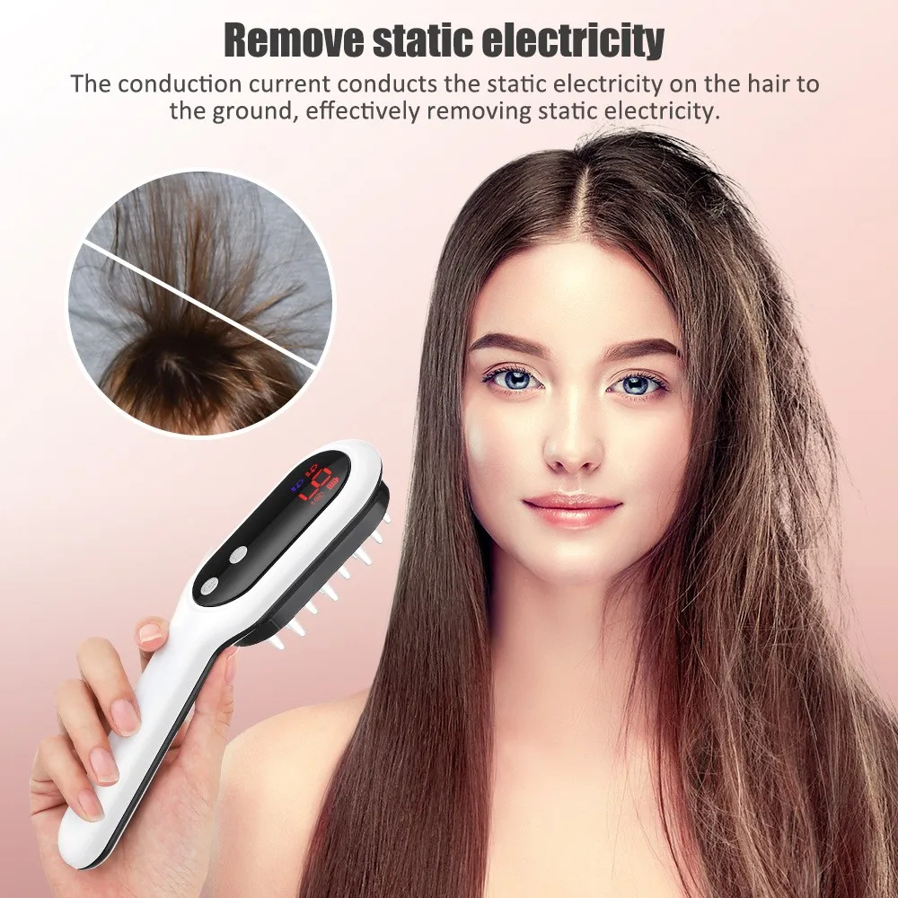 Factory Direct Sale Smart Led Phototherapy Electric Vibration Scalp