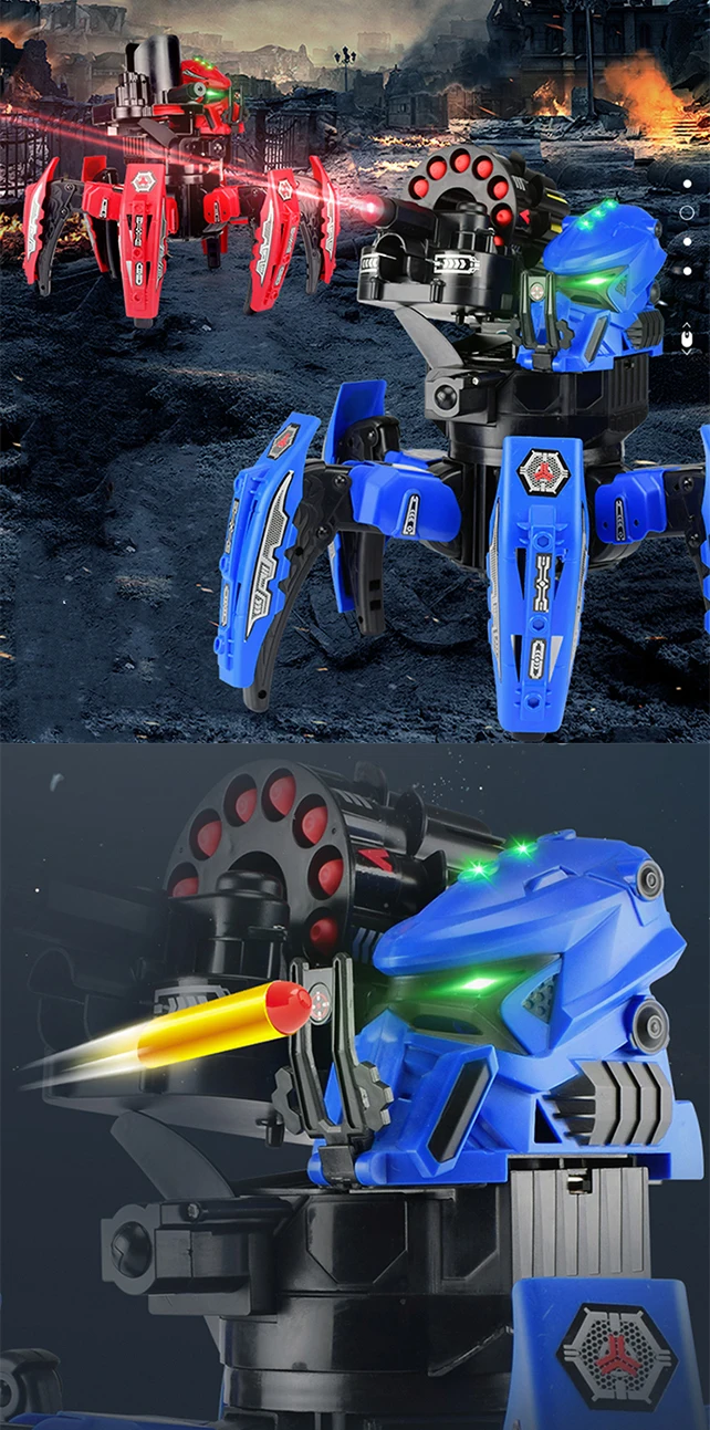2.4G Remote Control Space Warrior DIY Assembly Battle Robot RC Toy