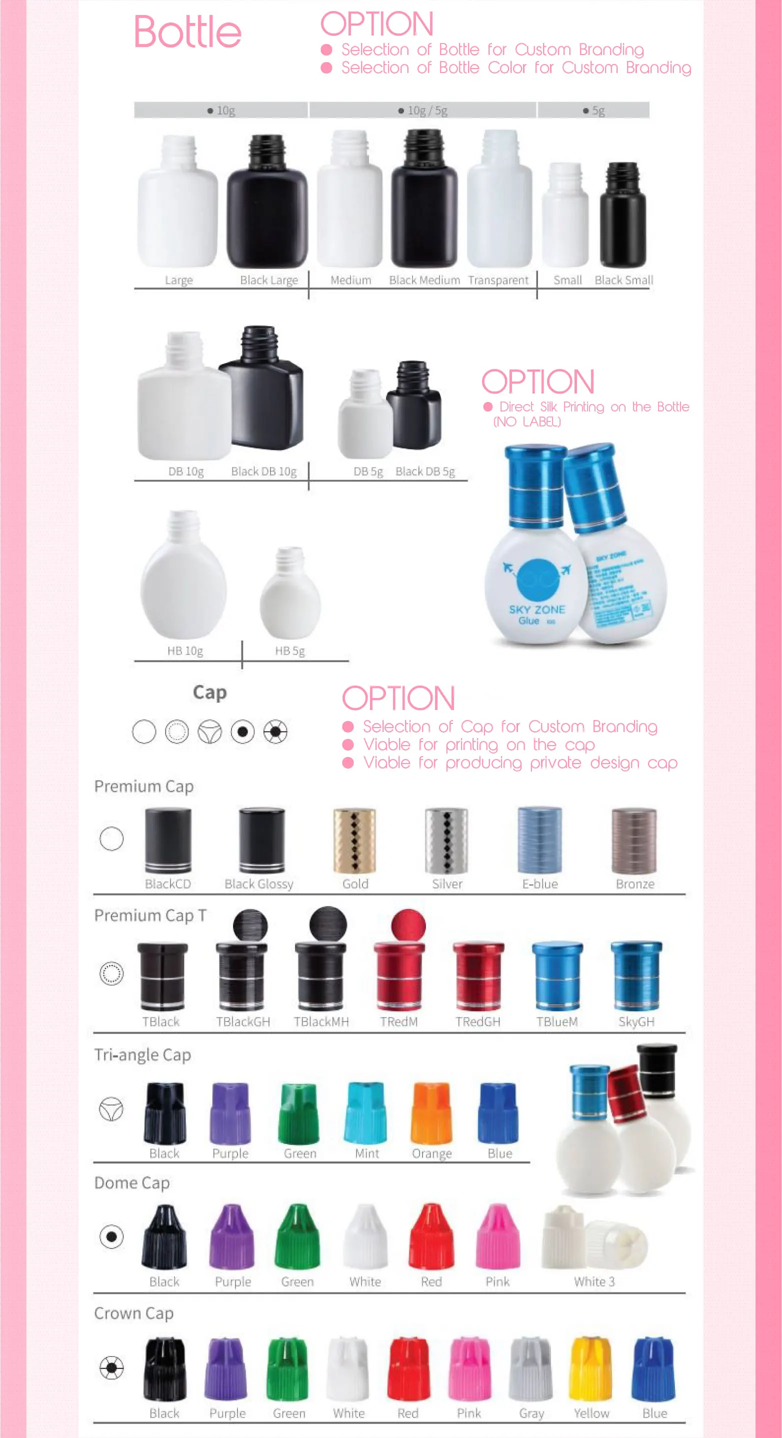 New Package Sky Glue Professional Fast Dry Original Korea Eyelash