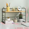 Single layer --- black frame, natural wood color