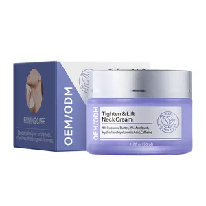 Organic Nourishing Neck Firming Cream Reduces and Eliminates Fine Lines and Brightens Moisturizing Cream